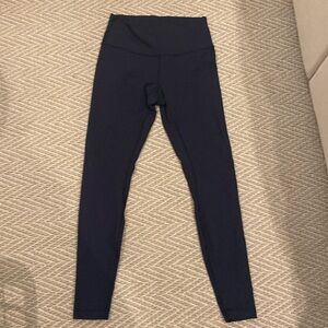 Navy Lululemon Leggings HR